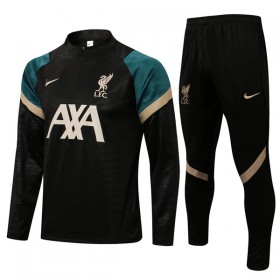 Liverpool Training Huppari Suits 2021-22 Musta 1/4-Zip